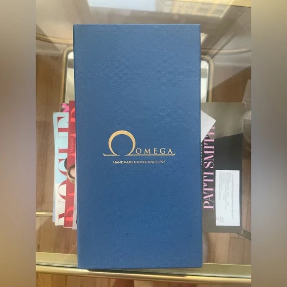 NWT Omega SRL Genuine Suede gloves 6.5 - Picture 5 of 6